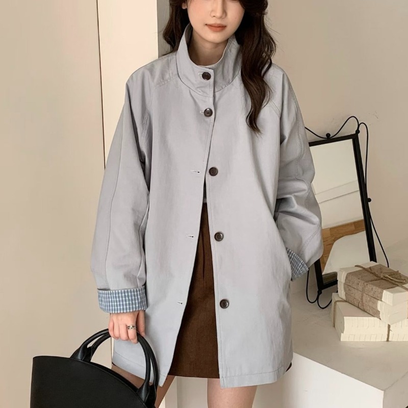 Street Fashion England - SuperAen Engelse stijl middellange trenchcoats voor