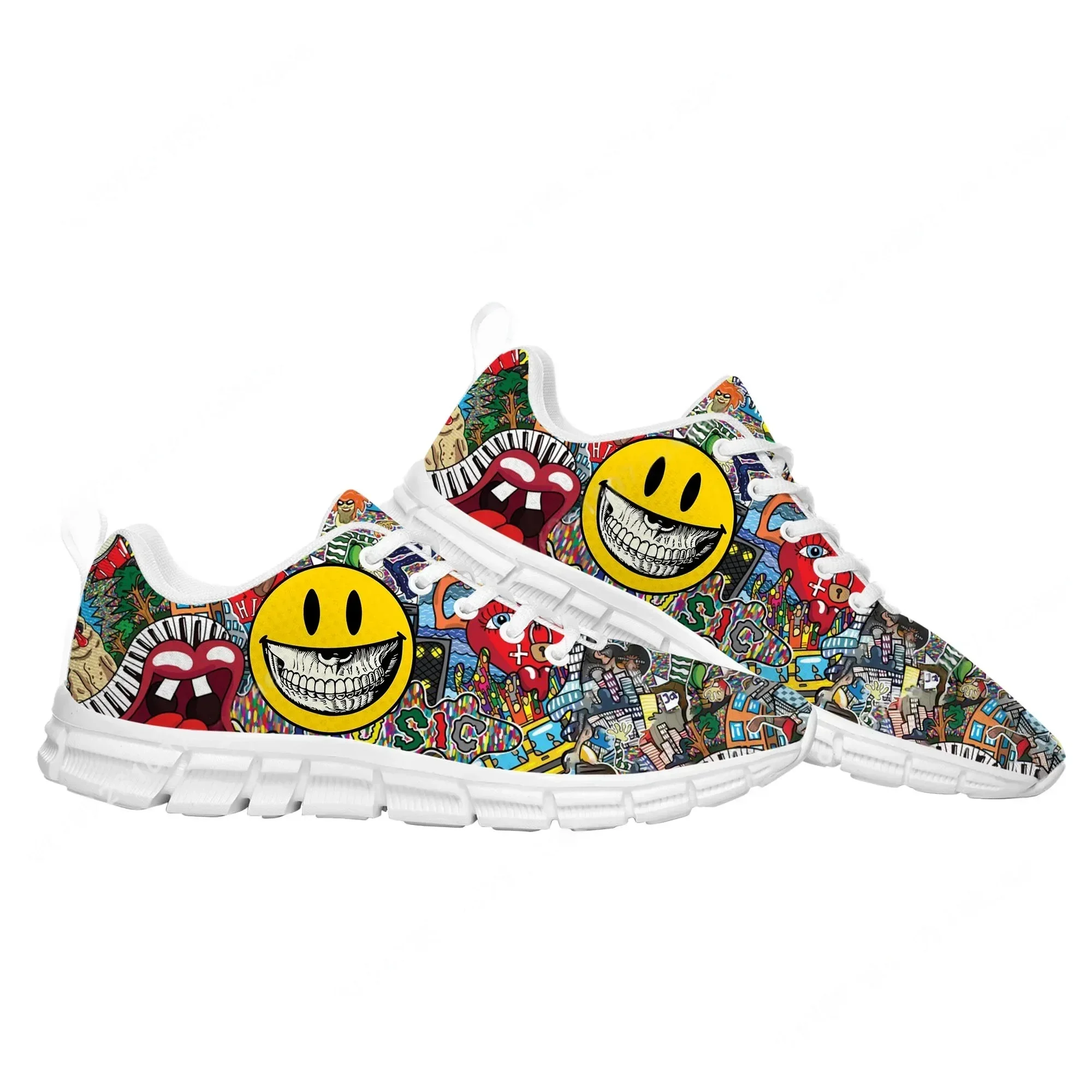 Street Fashion Art - Street art graffiti sportschoenen heren dames