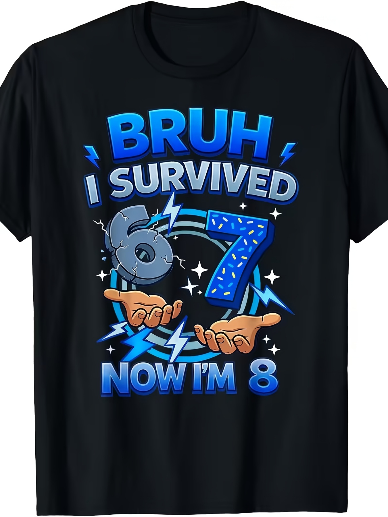 Street Fashion Now - 8e verjaardag T-shirts voor jongens nummer