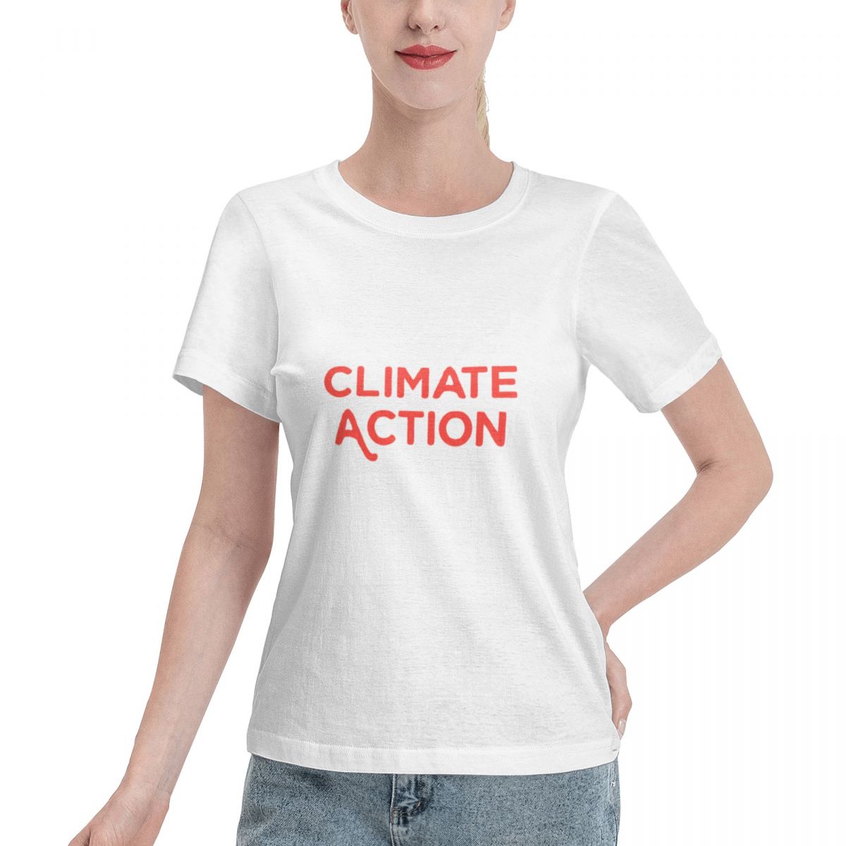 Street Fashion Now - Wardrobe Essential CLIMATE ACTION NOW Dames