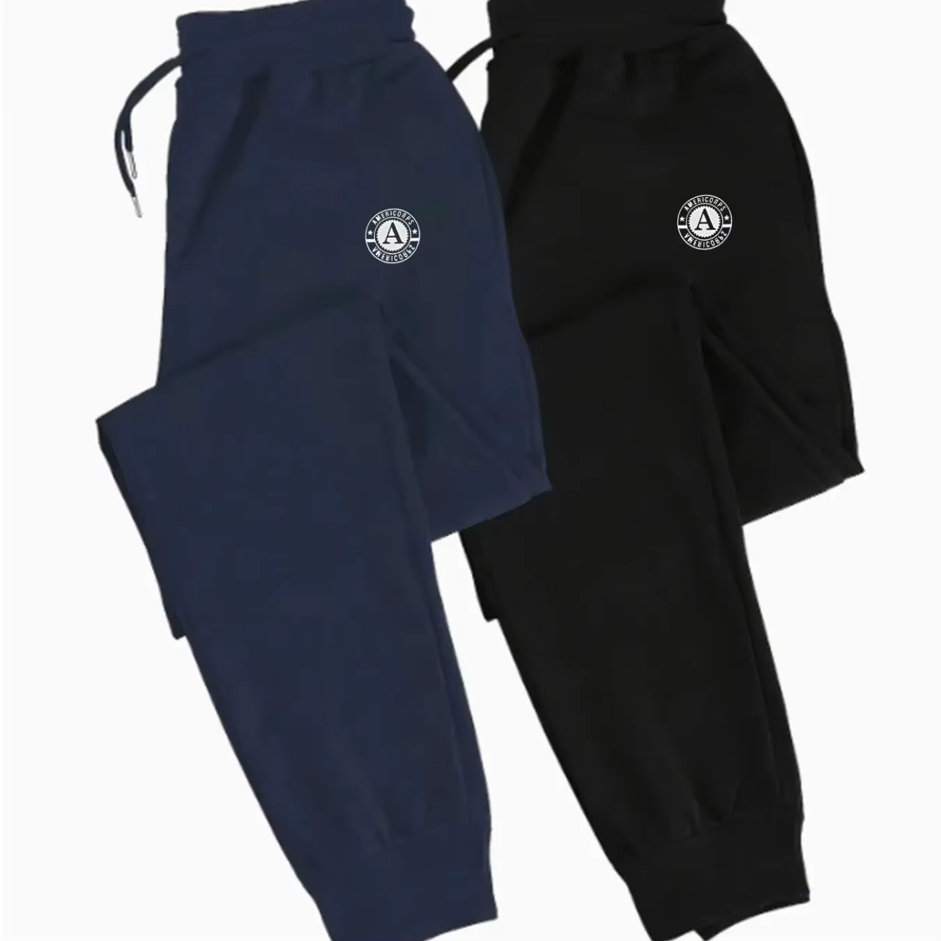 Running Pant Jogger - 2-pack casual joggingbroeken voor heren met