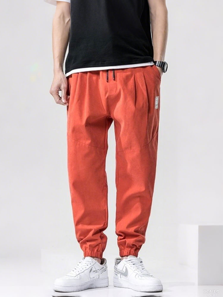 Running Pant Jogger - Dikker Casual Joggerbroek Heren Warme Harembroek