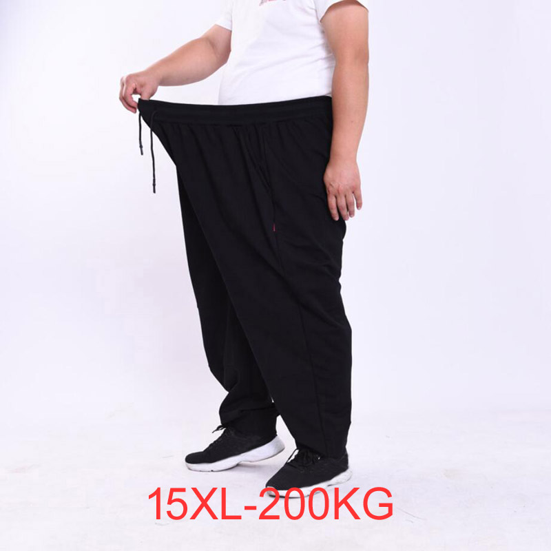 Running Pant Jogger - Plus Size 14XL 15XL Heren Casual