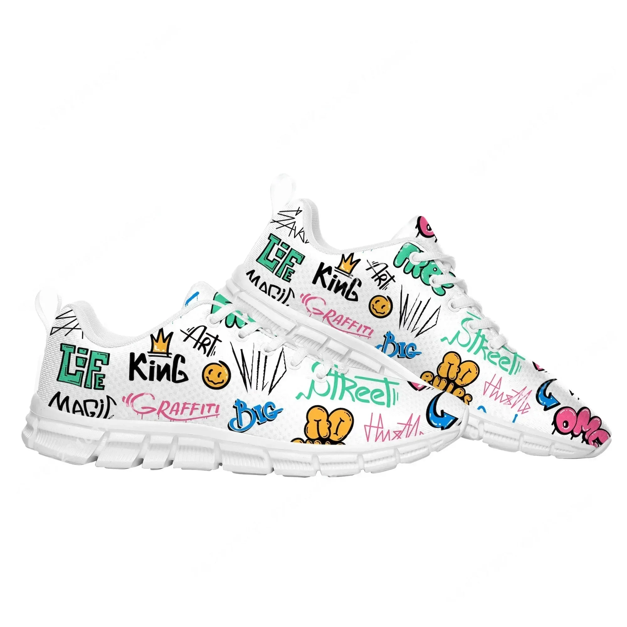 Street art graffiti sportschoe - Street Fashion Art recensie en prijs