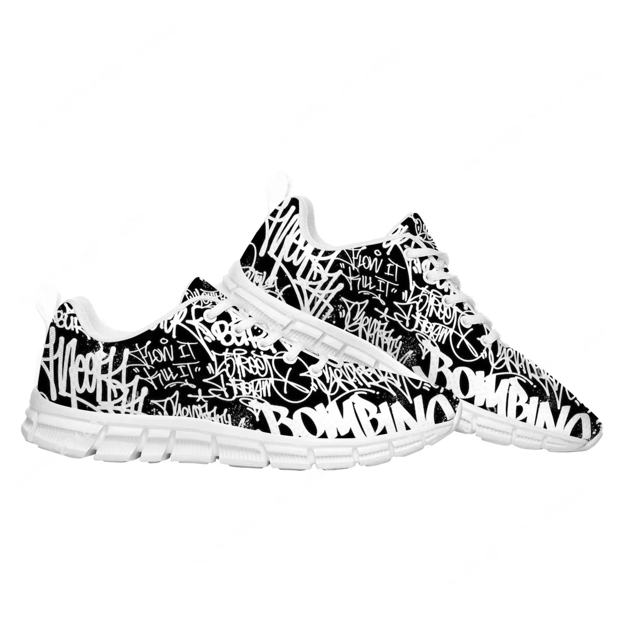 Street art graffiti sportschoe - Street Fashion Art recensie en prijs