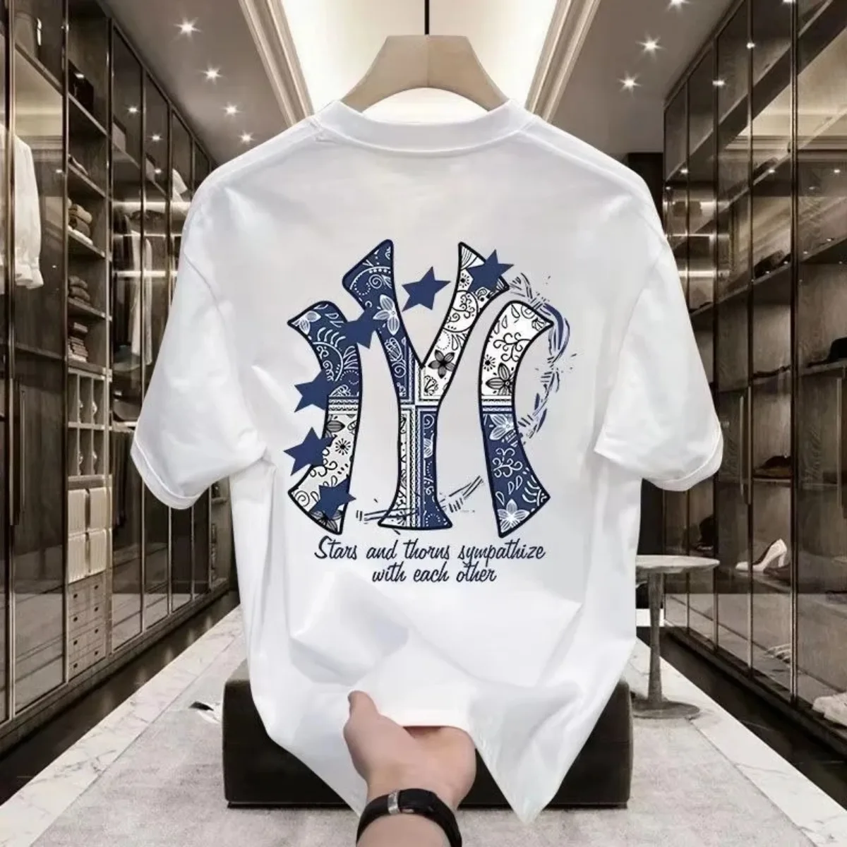 Herentrui met print, korte mou - Parade Fashion Street recensie en prijs