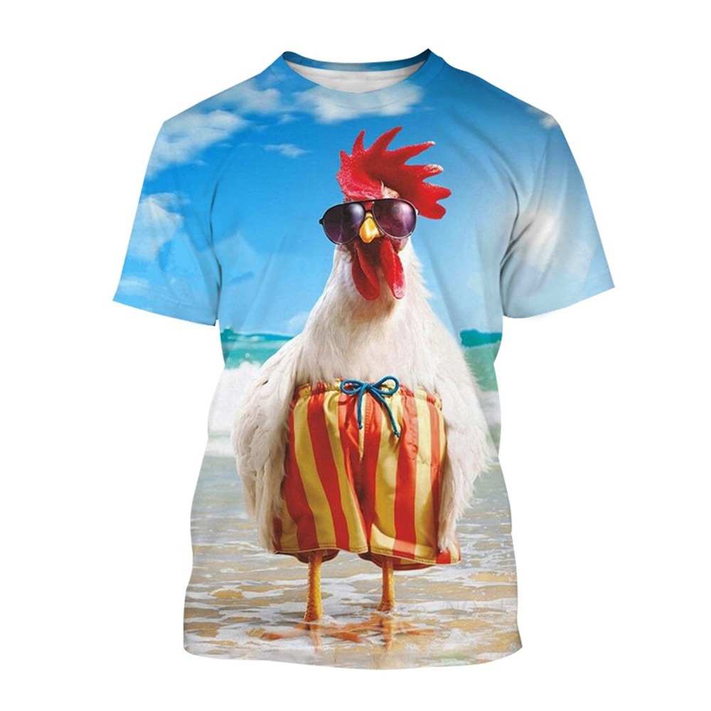 Nu Mode 3D Gedrukt Heren Kip P - Street Fashion Now recensie en prijs