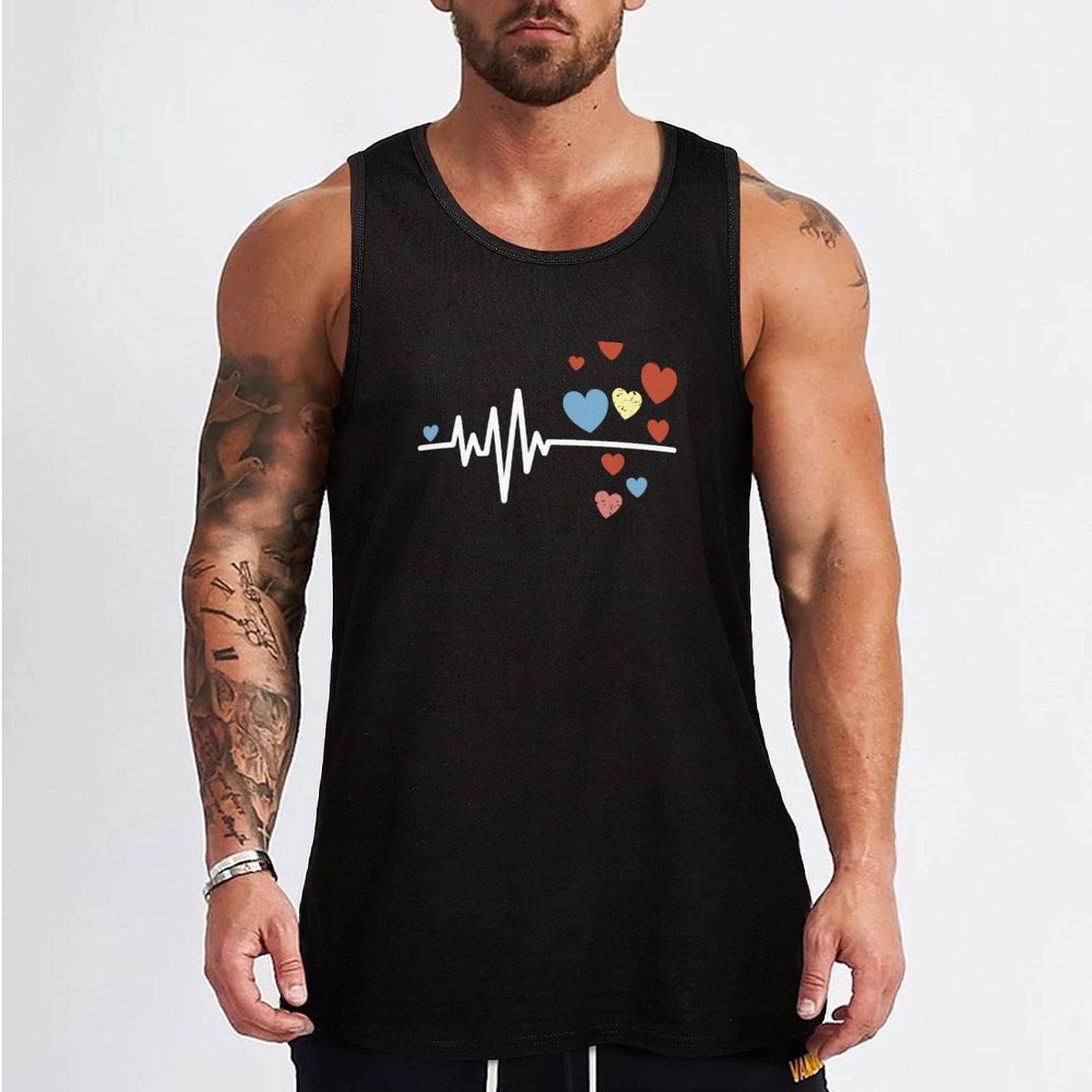 Heartbeat of Love, Heart EKG t - Street Fashion Urban recensie en prijs