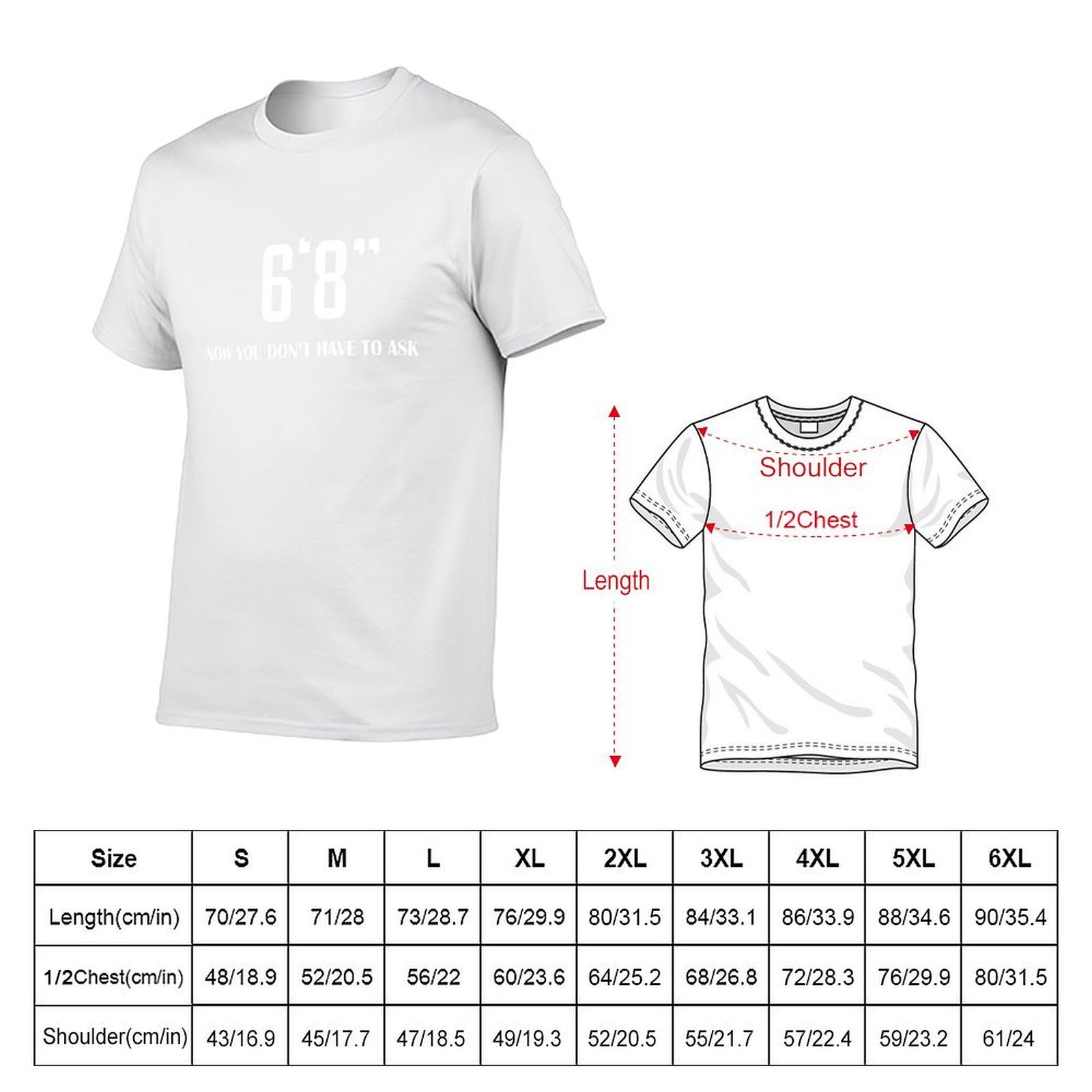 geen problemen 6'8 om mensen t - Street Fashion Now recensie en prijs