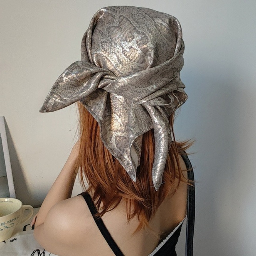 Hoofddeksels Y2K Slangenprint  - Street Fashion Art recensie en prijs