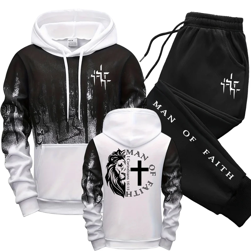 Man of Faith Pattern Herenset  - Street Fashion Art recensie en prijs