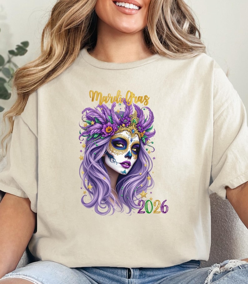 Mardi Gras Lady 2026 Shirt Paa - Parade Fashion Street recensie en prijs