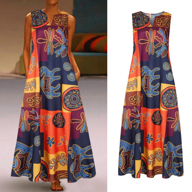 Elegante maxi-jurken dames zom - Parade Fashion Street recensie en prijs