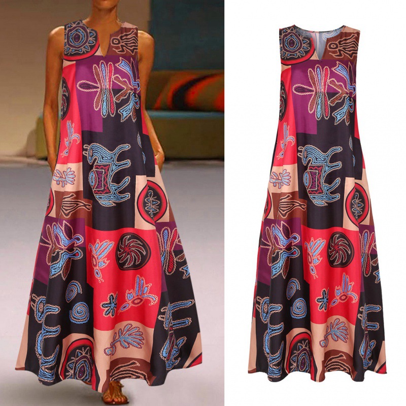 Elegante maxi-jurken dames zom - Parade Fashion Street recensie en prijs